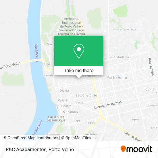 R&C Acabamentos map