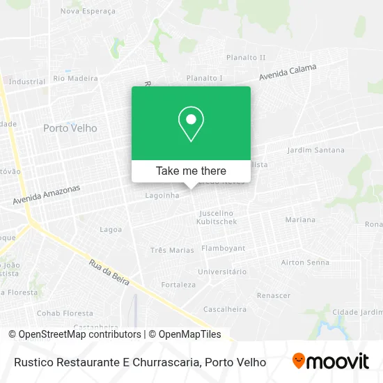 Rustico Restaurante E Churrascaria map