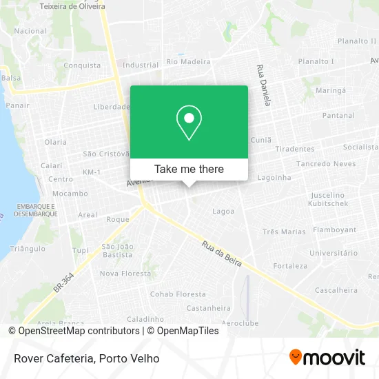 Rover Cafeteria map