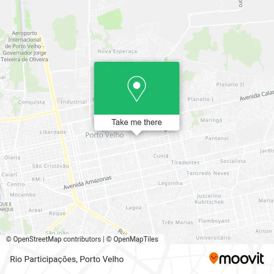 Rio Participações map