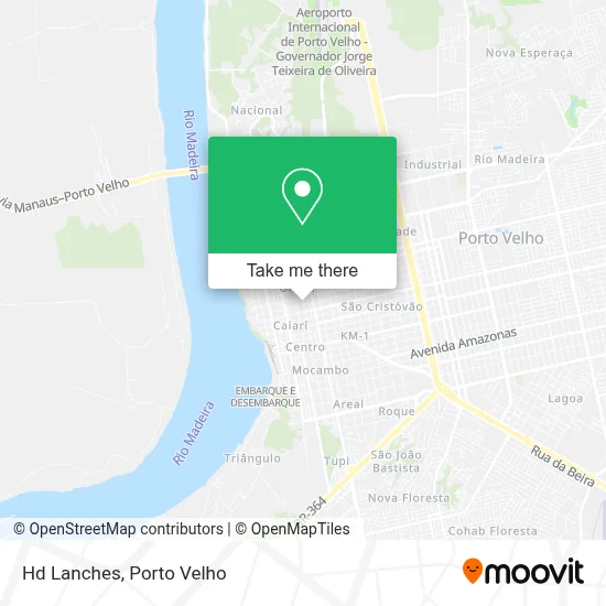 Hd Lanches map