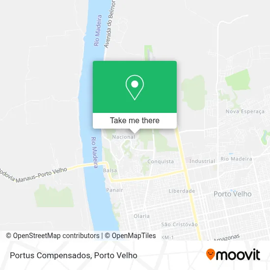 Portus Compensados map