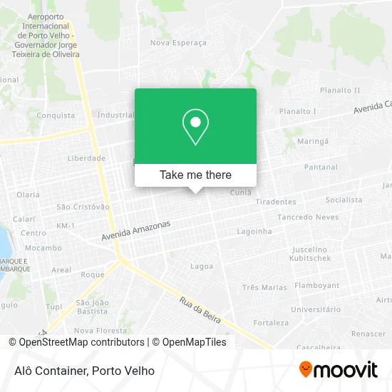 Alô Container map