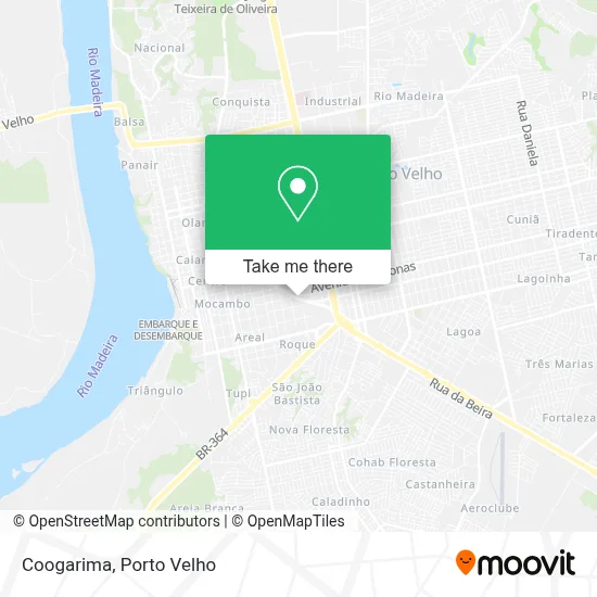 Coogarima map