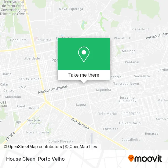 House Clean map