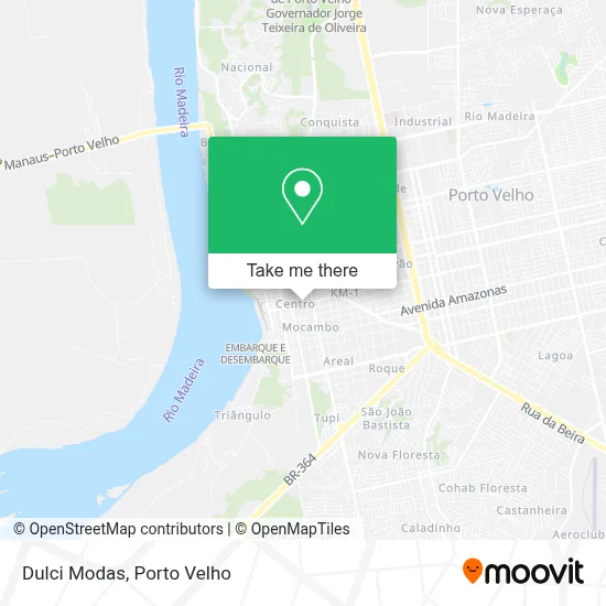 Dulci Modas map