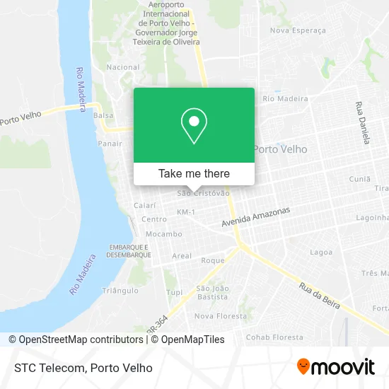 STC Telecom map