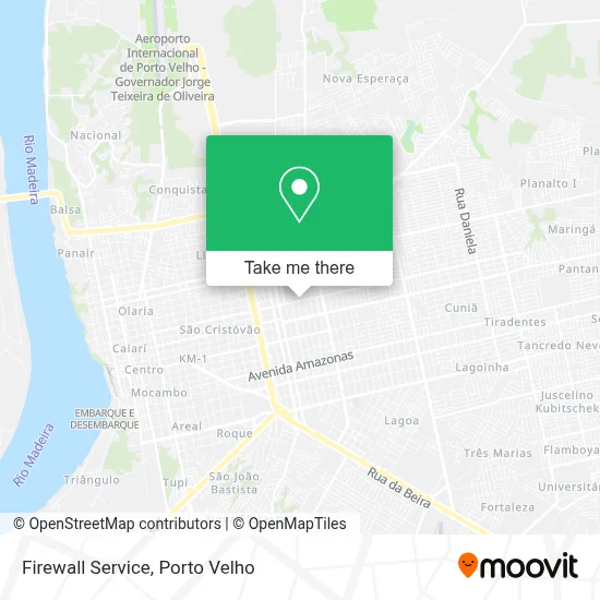 Firewall Service map