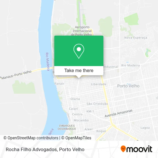 Rocha Filho Advogados map