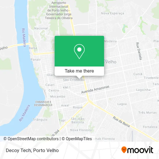 Decoy Tech map