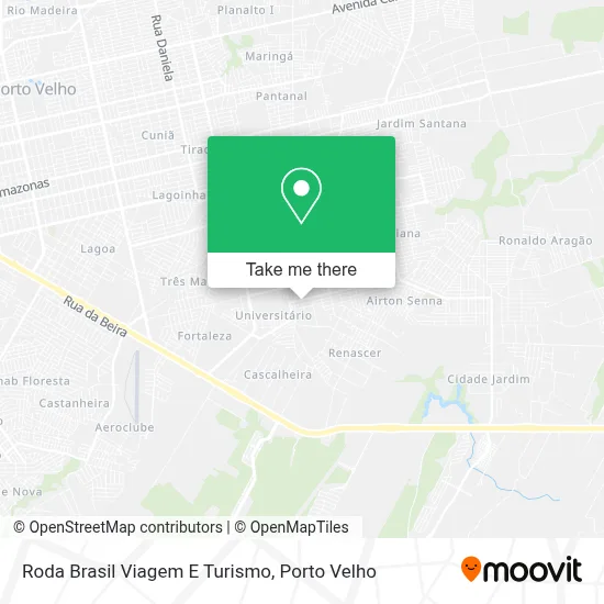 Roda Brasil Viagem E Turismo map
