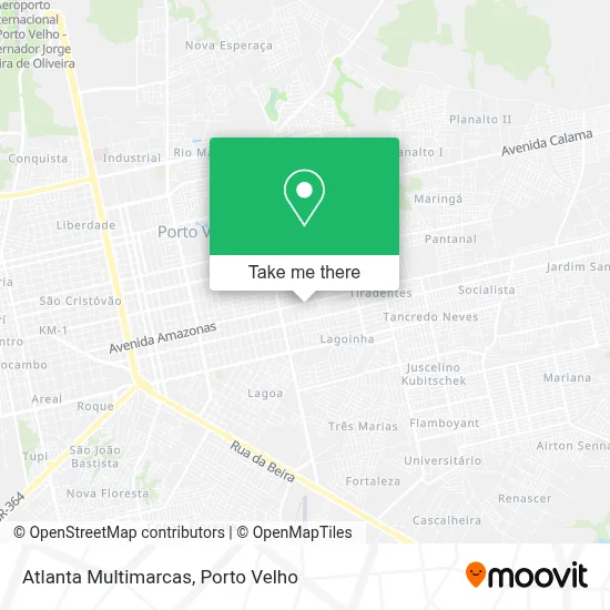 Atlanta Multimarcas map
