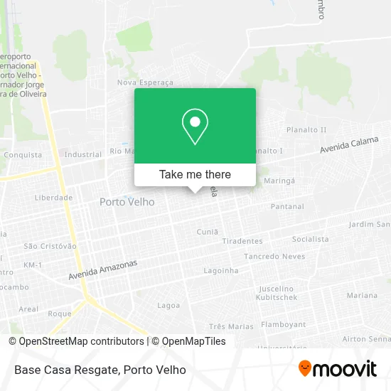 Base Casa Resgate map