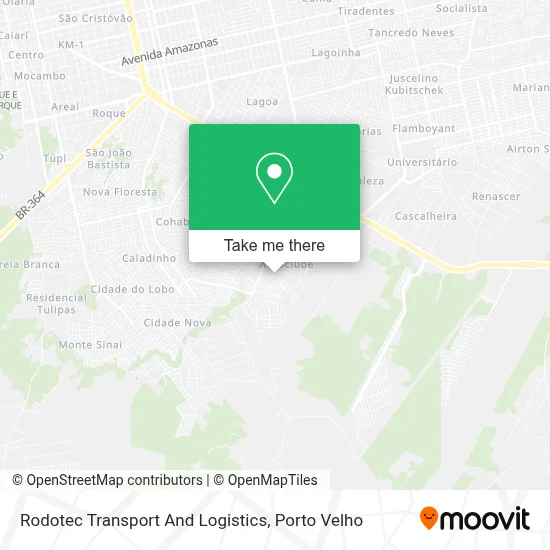 Rodotec Transport And Logistics map