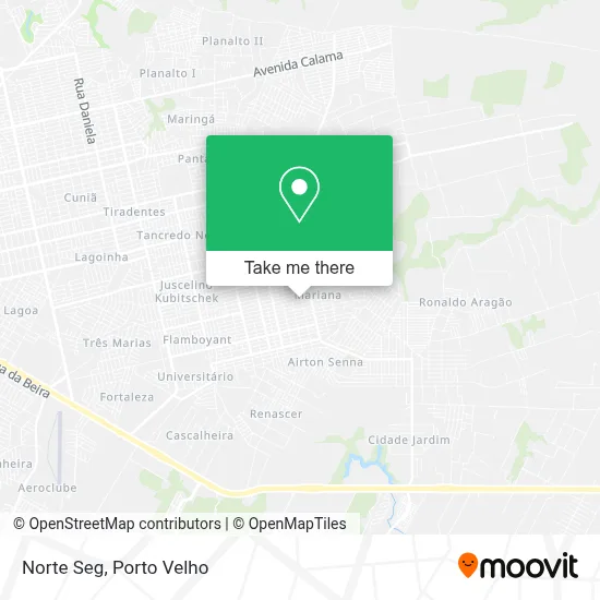 Norte Seg map
