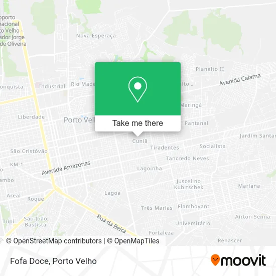 Fofa Doce map