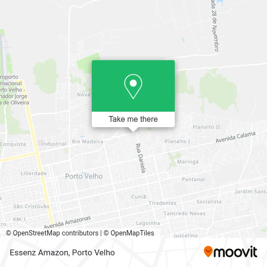 Essenz Amazon map