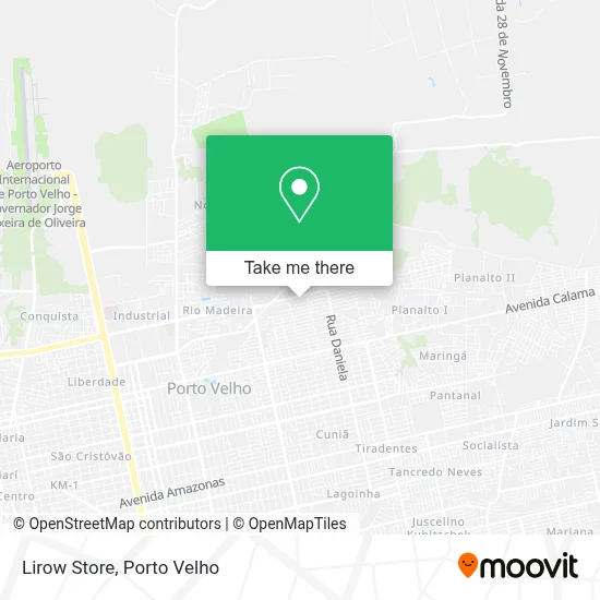 Lirow Store map