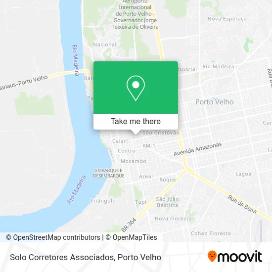 Solo Corretores Associados map