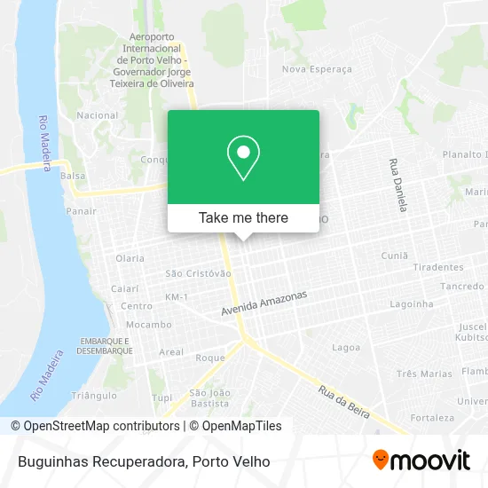 Buguinhas Recuperadora map