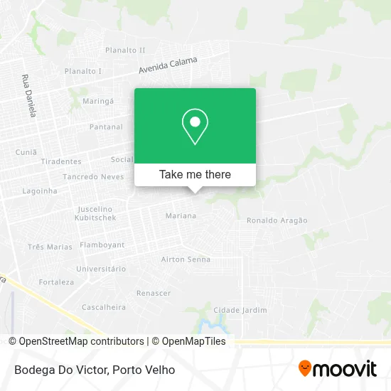 Bodega Do Victor map