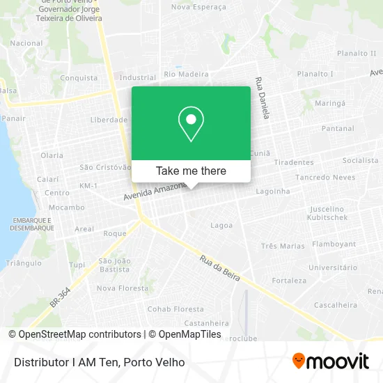 Distributor I AM Ten map