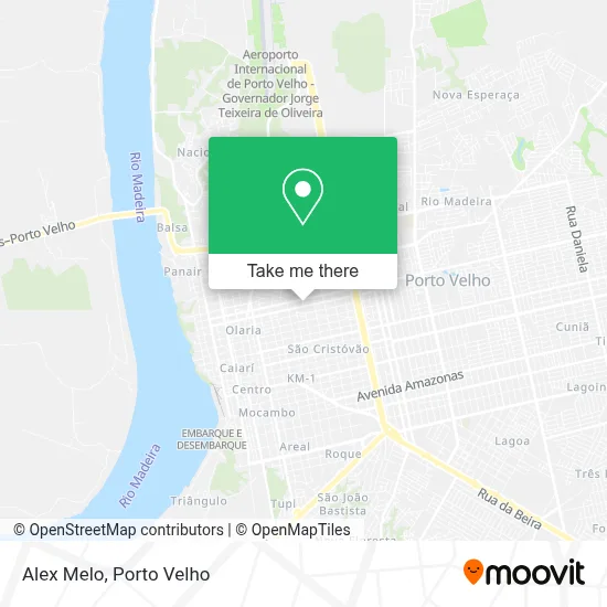 Alex Melo map