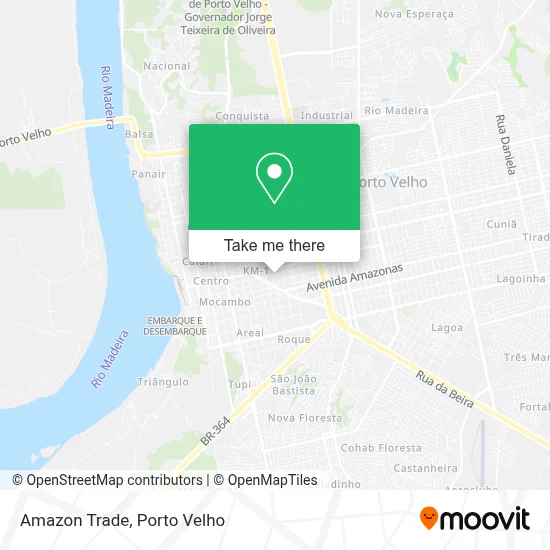 Amazon Trade map