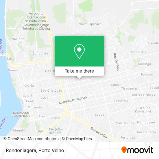 Rondoniagora map