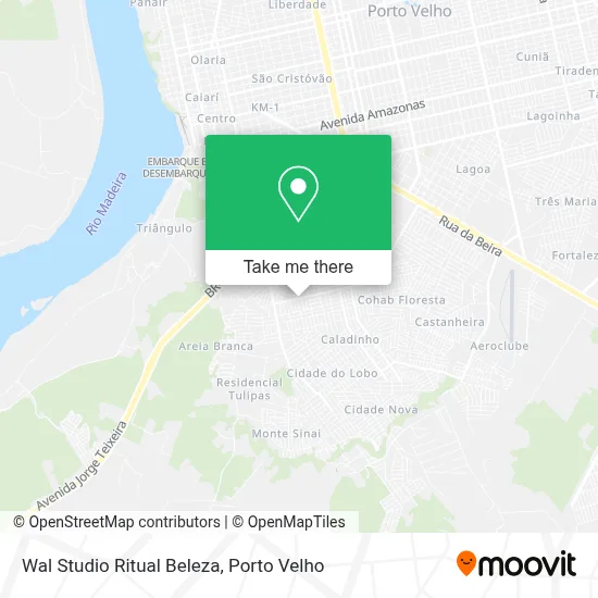 Wal Studio Ritual Beleza map