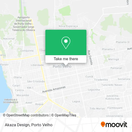 Akaza Design map