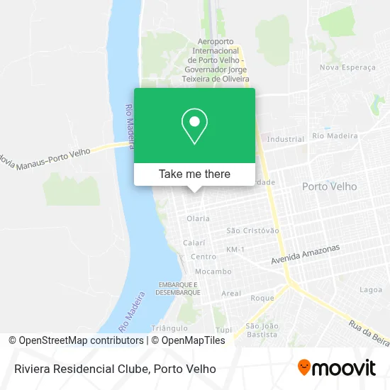 Riviera Residencial Clube map