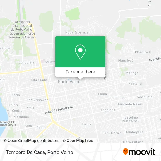 Tempero De Casa map