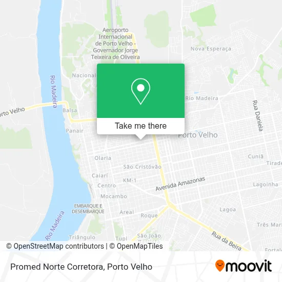 Promed Norte Corretora map