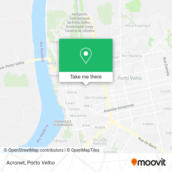 Acronet map