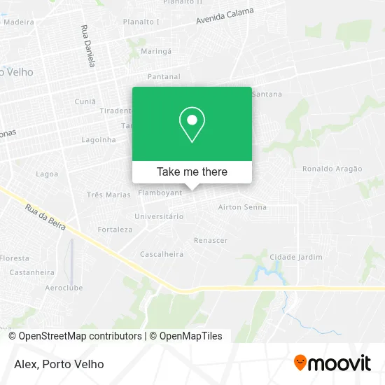 Alex map