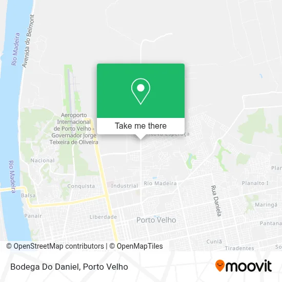 Bodega Do Daniel map