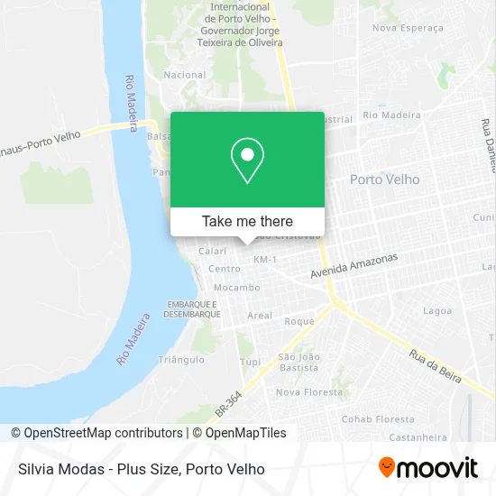 Silvia Modas - Plus Size map