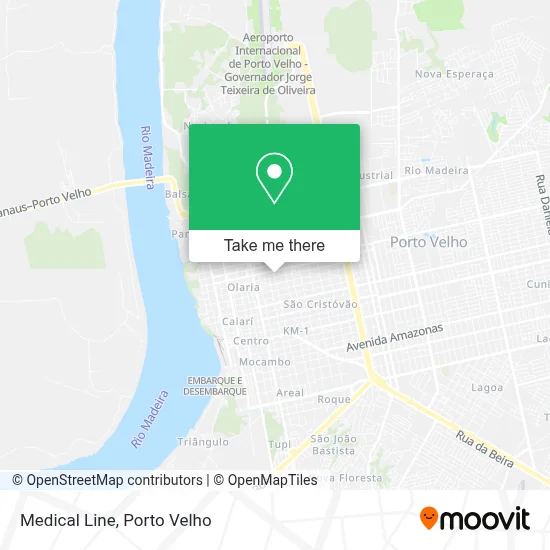 Medical Line map