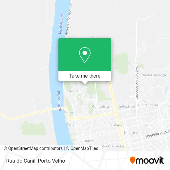 Rua do Canil map