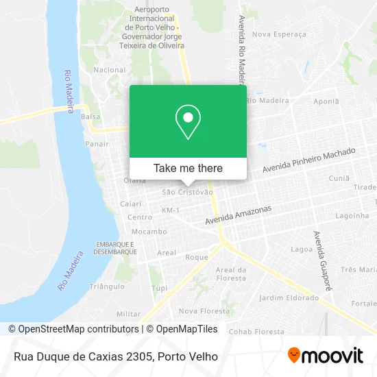 Rua Duque de Caxias 2305 map