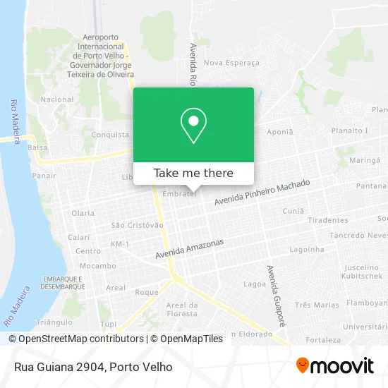 Rua Guiana 2904 map