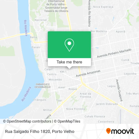 Rua Salgado Filho 1820 map