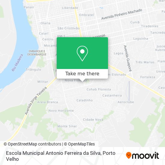 Escola Municipal Antonio Ferreira da Silva map
