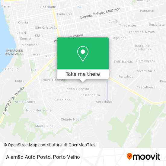 Alemão Auto Posto map