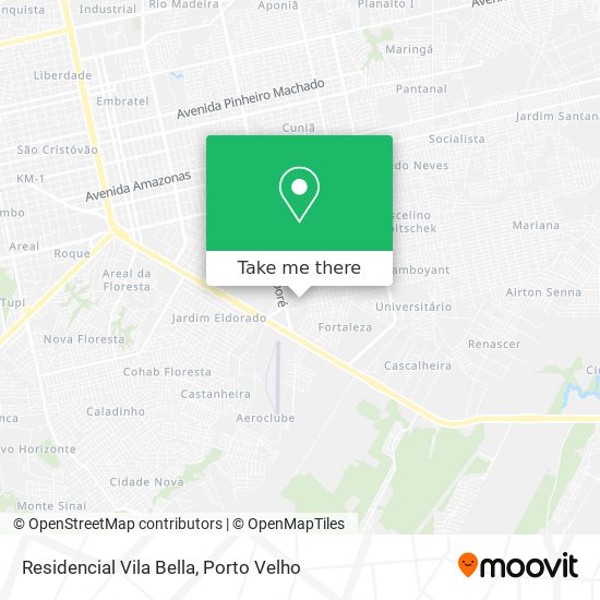 Residencial Vila Bella map