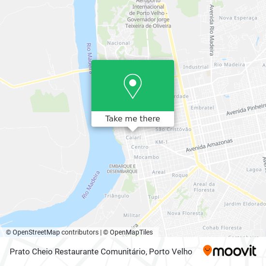 Prato Cheio Restaurante Comunitário map