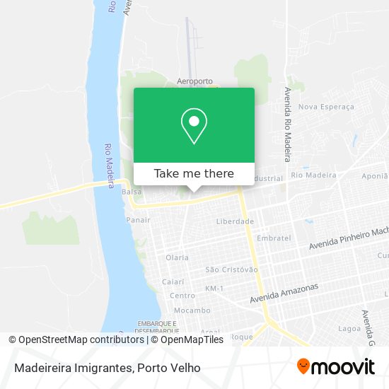 Madeireira Imigrantes map