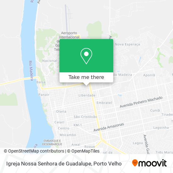 Igreja Nossa Senhora de Guadalupe map