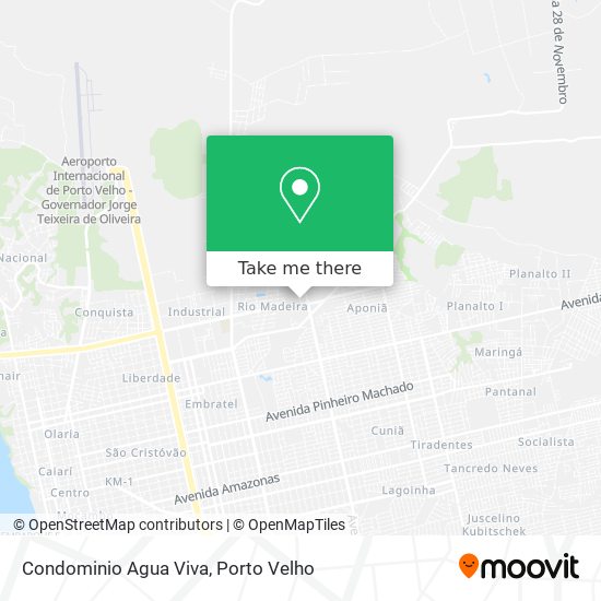 Condominio Agua Viva map